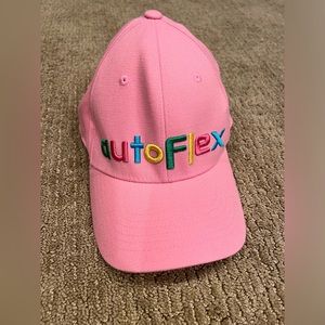 NWT Autoflex golf pink hat
